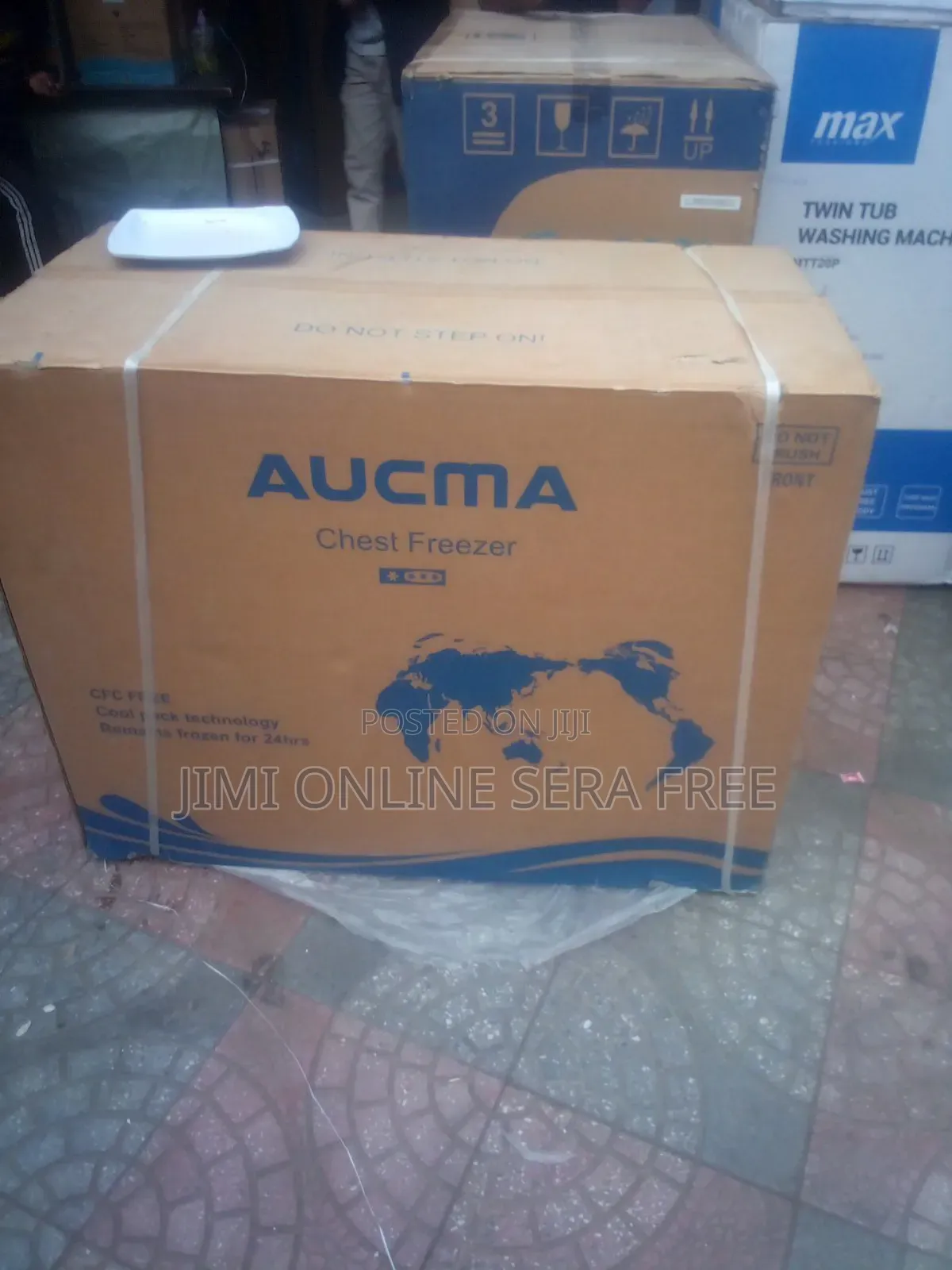 Aucma Chest Freezer Model Auc 520l Dip Ferej