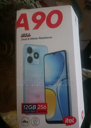 New Itel A90 256 GB Black