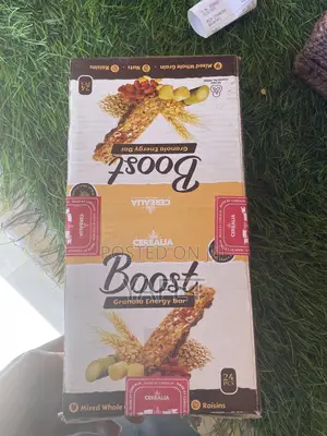 Boost Protein Granola Bar For Bodybuilders 1 Pack 24 Pieces