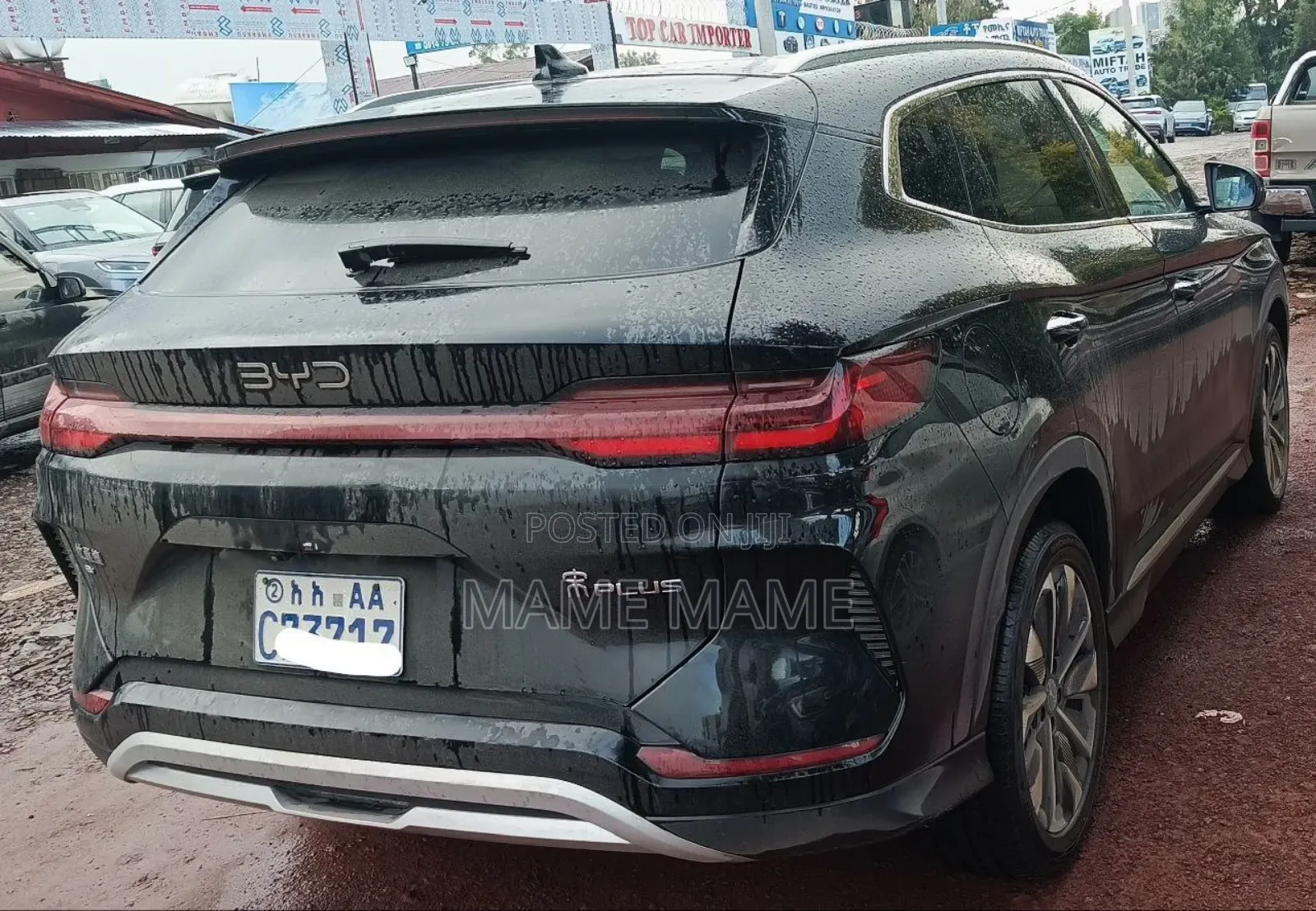 New BYD Song Plus 2025 Black