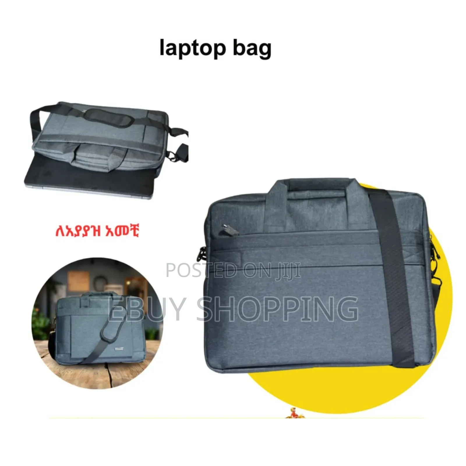 Executive Laptop Document Organizer Bag – 15.6" – 3 Colors