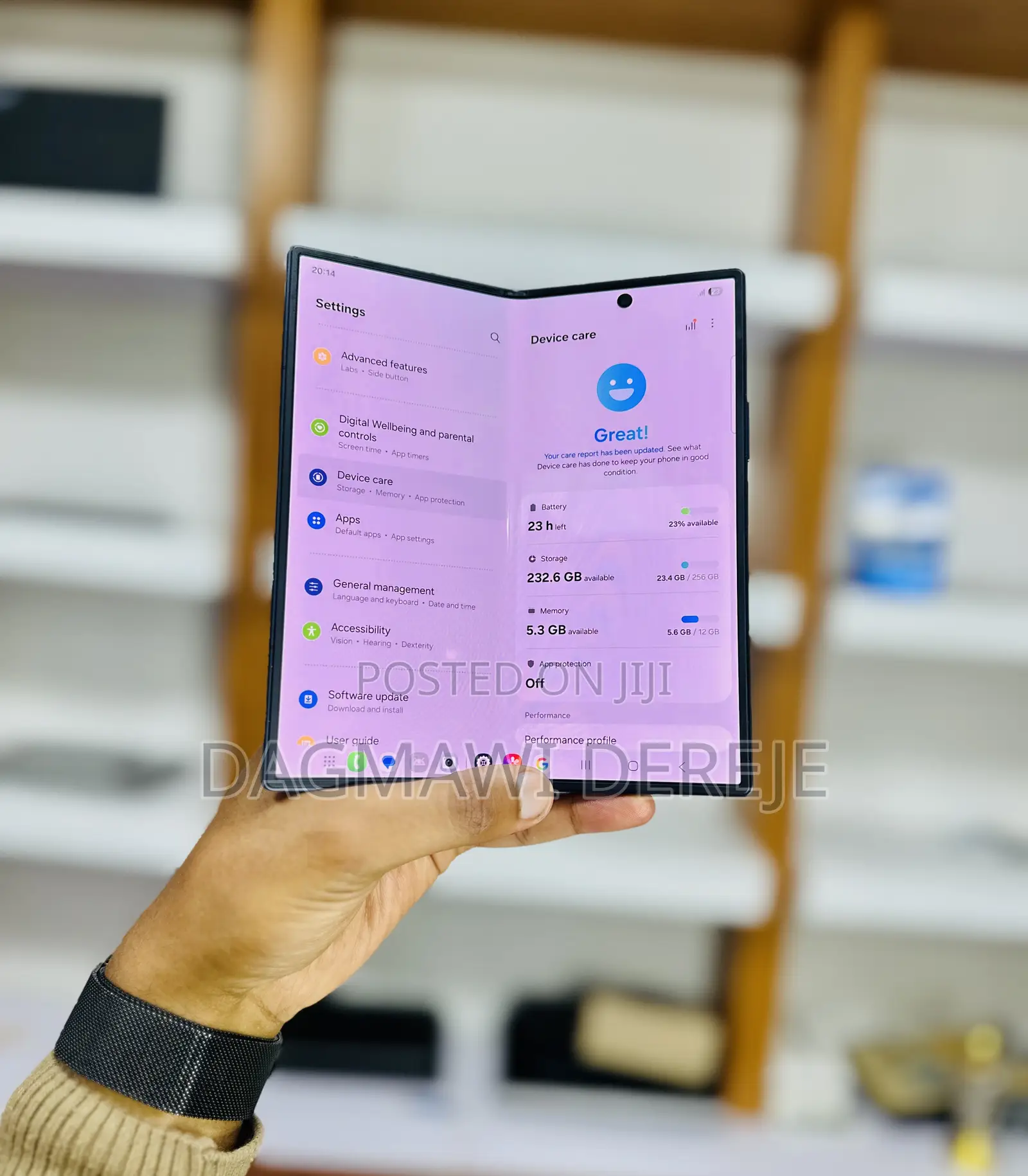 New Samsung Galaxy Z Fold7 256 GB Black