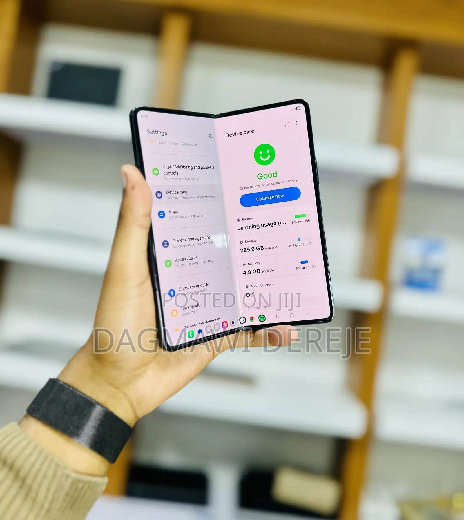 New Samsung Galaxy Z Fold 5 256 GB Black