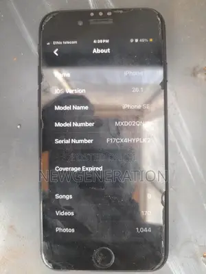 Apple iPhone SE (2020) 128 GB Black