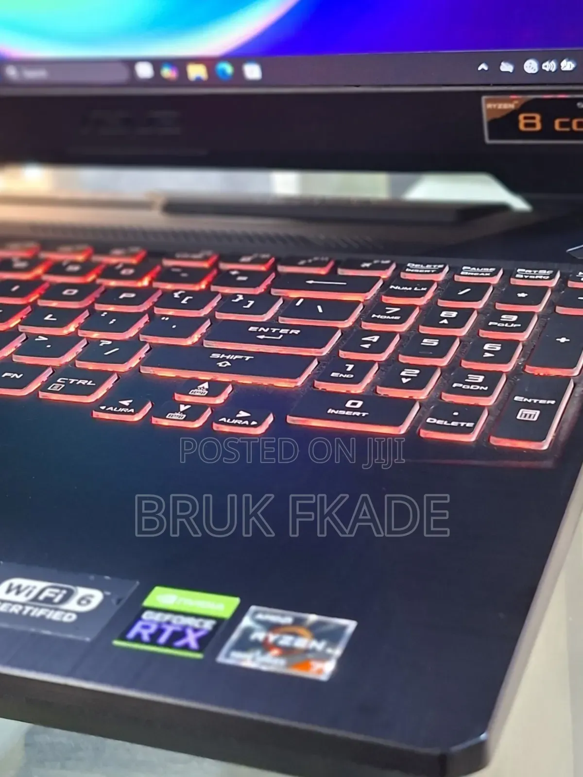 New Laptop Asus TUF Gaming A16 16GB AMD Ryzen 7 SSD 512GB