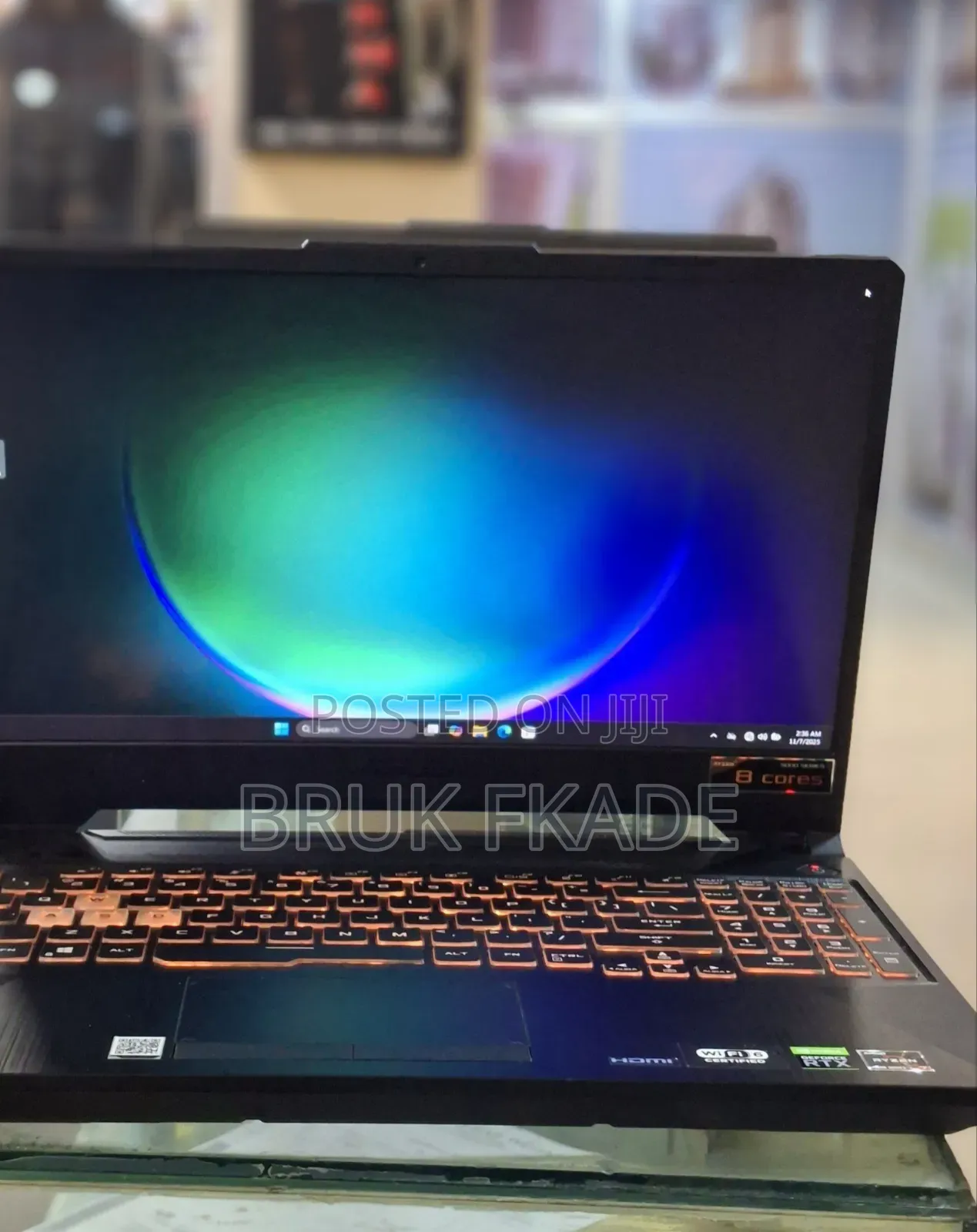 New Laptop Asus TUF Gaming A16 16GB AMD Ryzen 7 SSD 512GB
