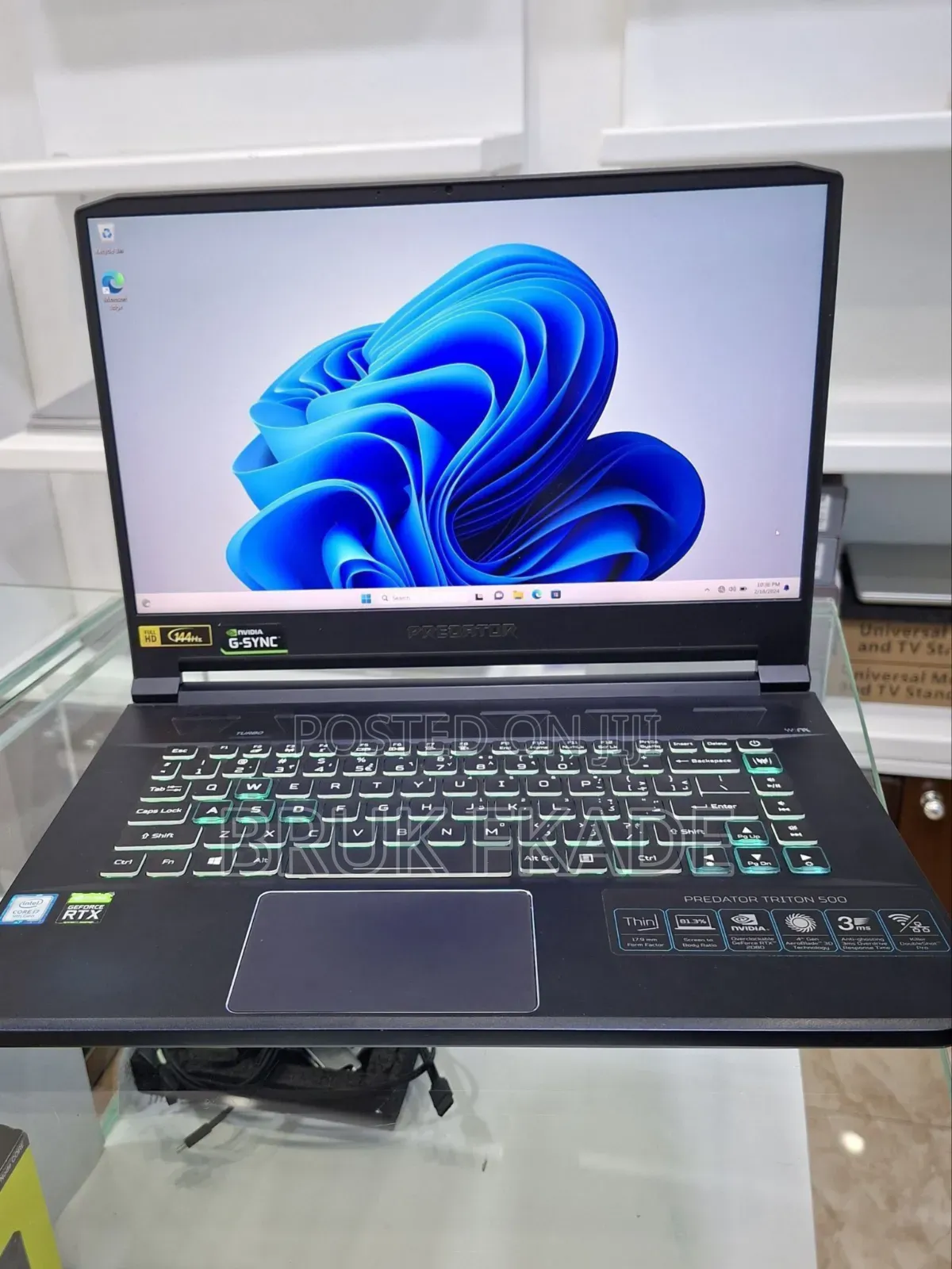 New Laptop Acer Predator Helios Neo 16 16GB Intel Core I7 SSD 1T
