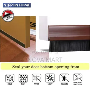 Door Bottom Strip Sealer With Brush