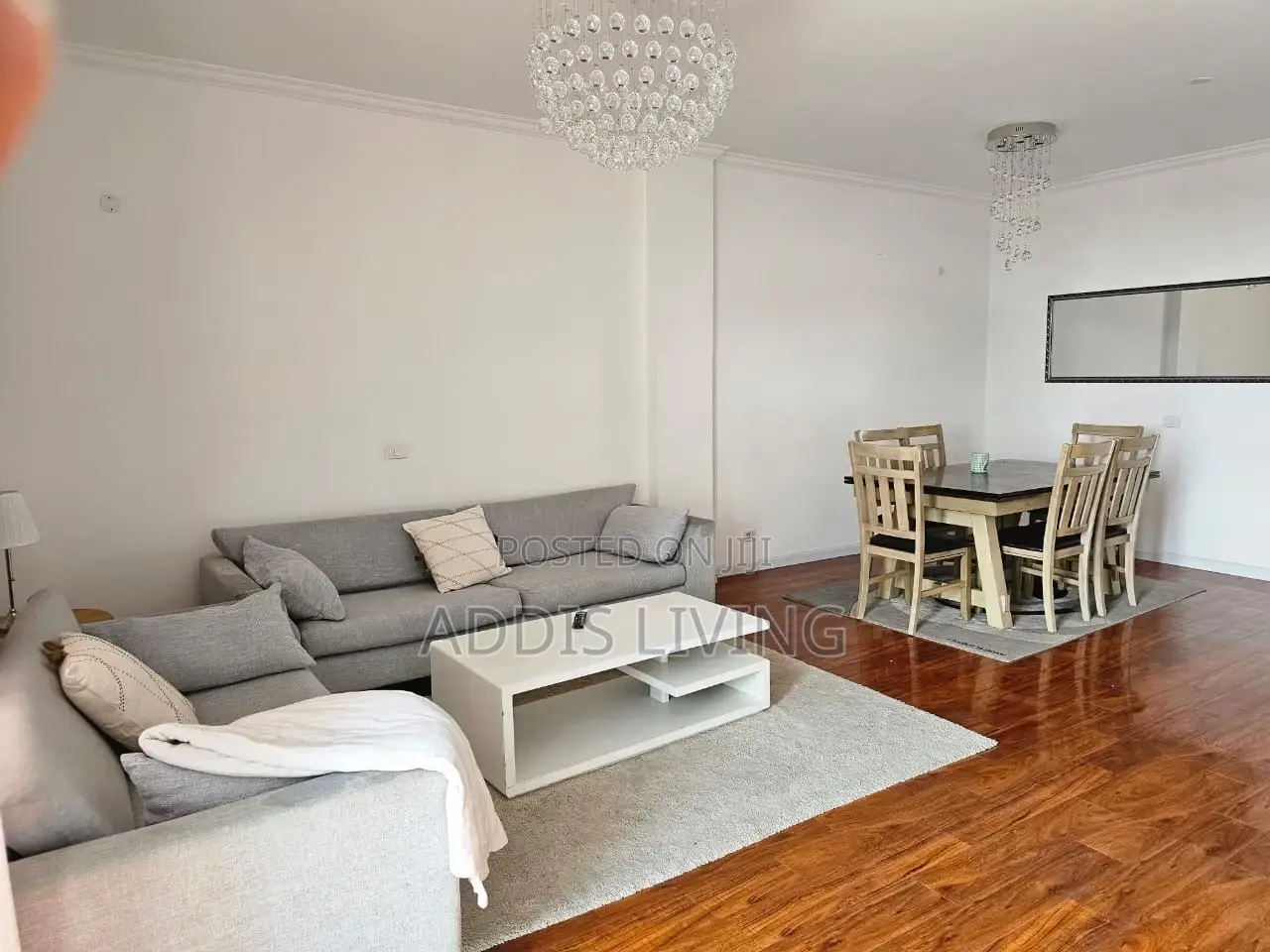 Furnished 3bdrm Apartment in Bole for rent