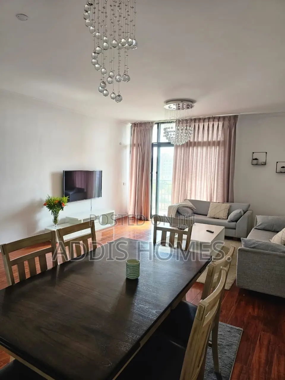 Furnished 3bdrm Apartment in Bole for rent