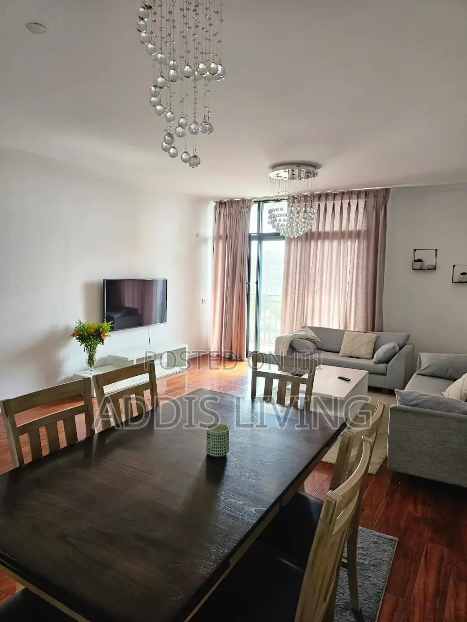Furnished 3bdrm Apartment in Bole for rent
