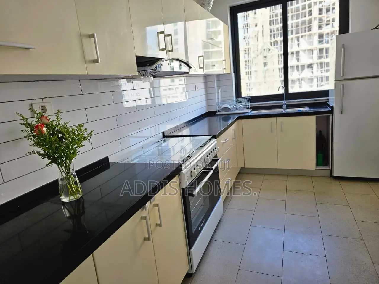 Furnished 3bdrm Apartment in Bole for rent