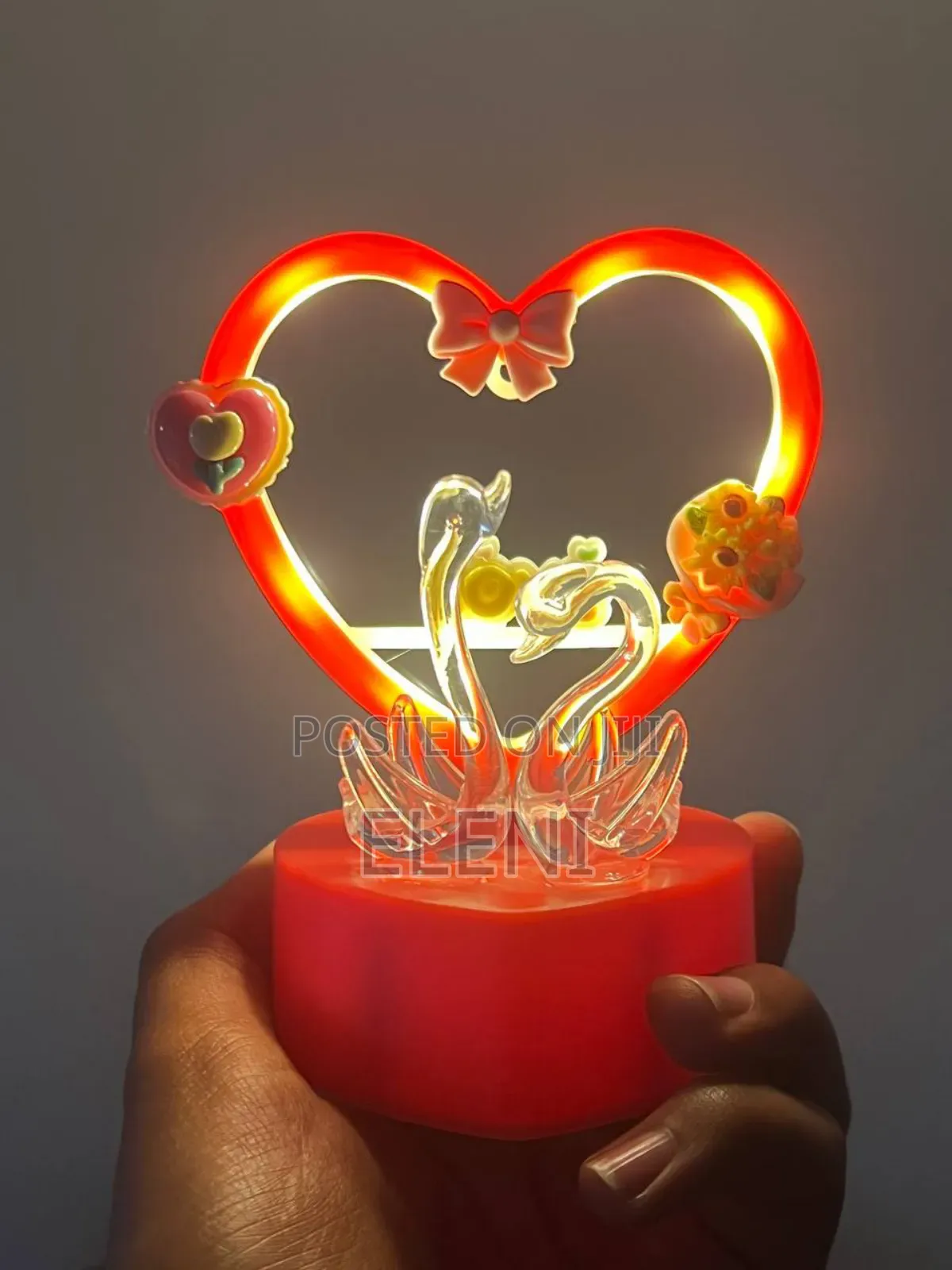 Led Heart Shap Love Light