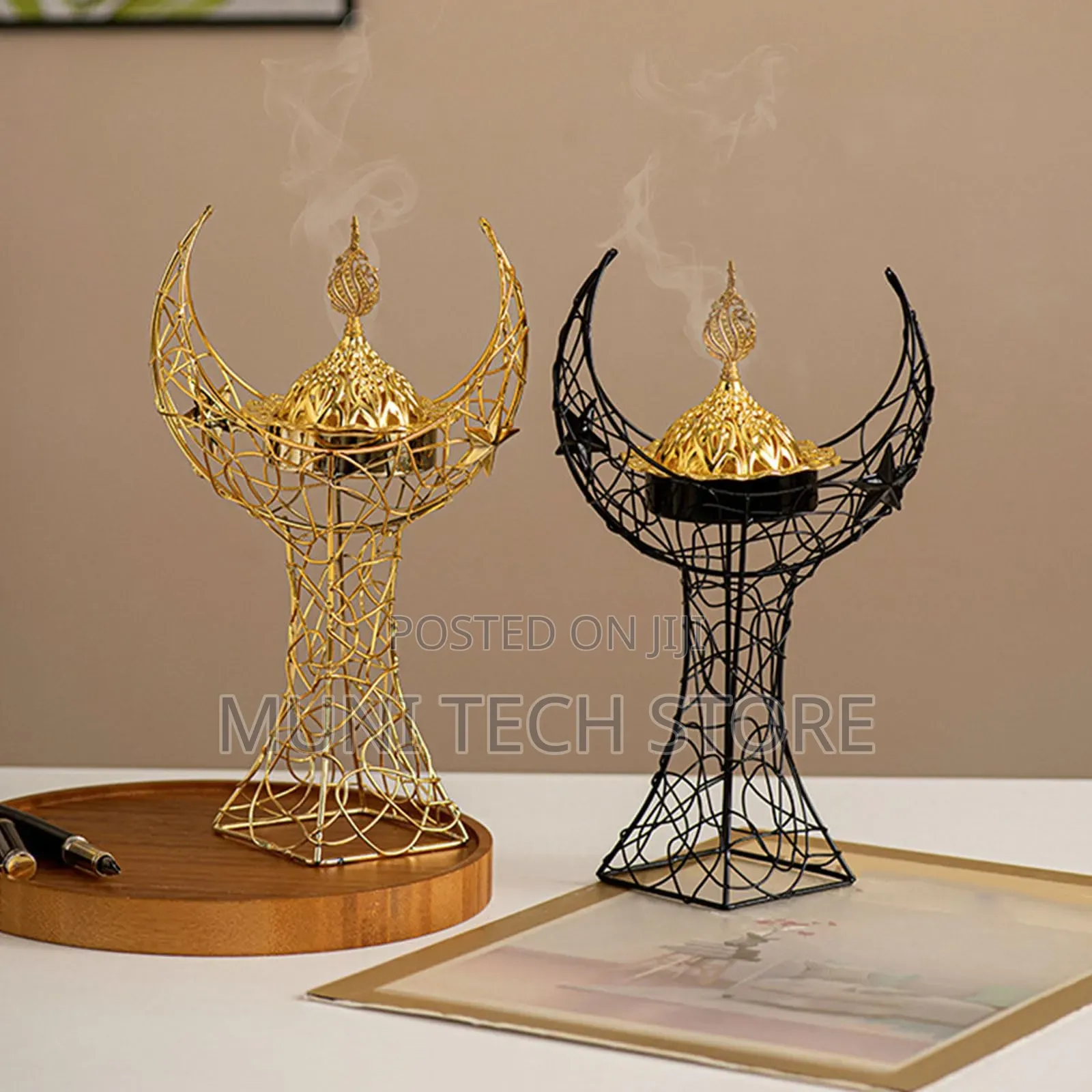 እጣን ማጨሻ Moon Tower Incense Burner