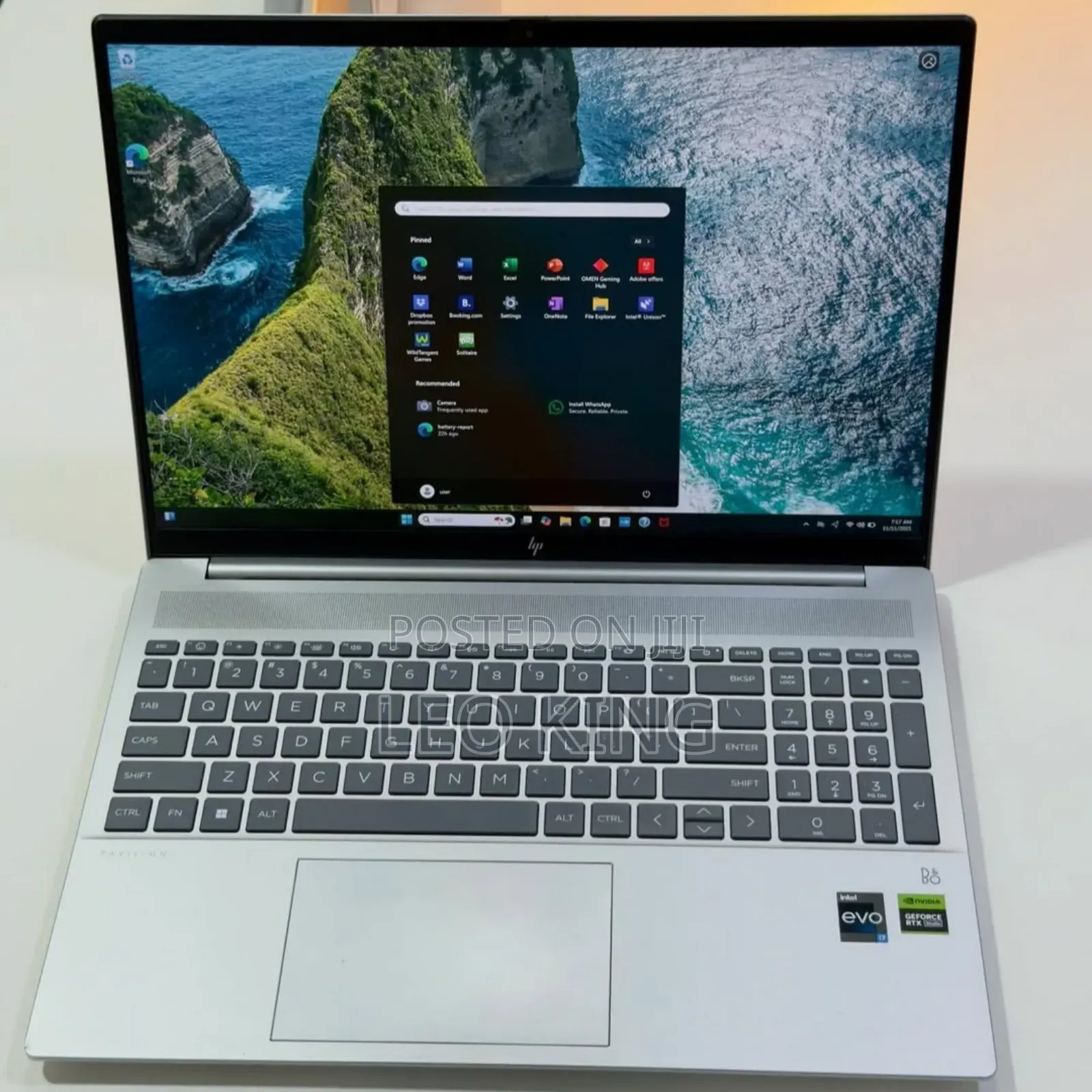 New Laptop HP Pavilion 15-Eh0050wm 16GB Intel Core I7 SSD 1T