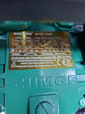 Shimge Submersible Water Pump