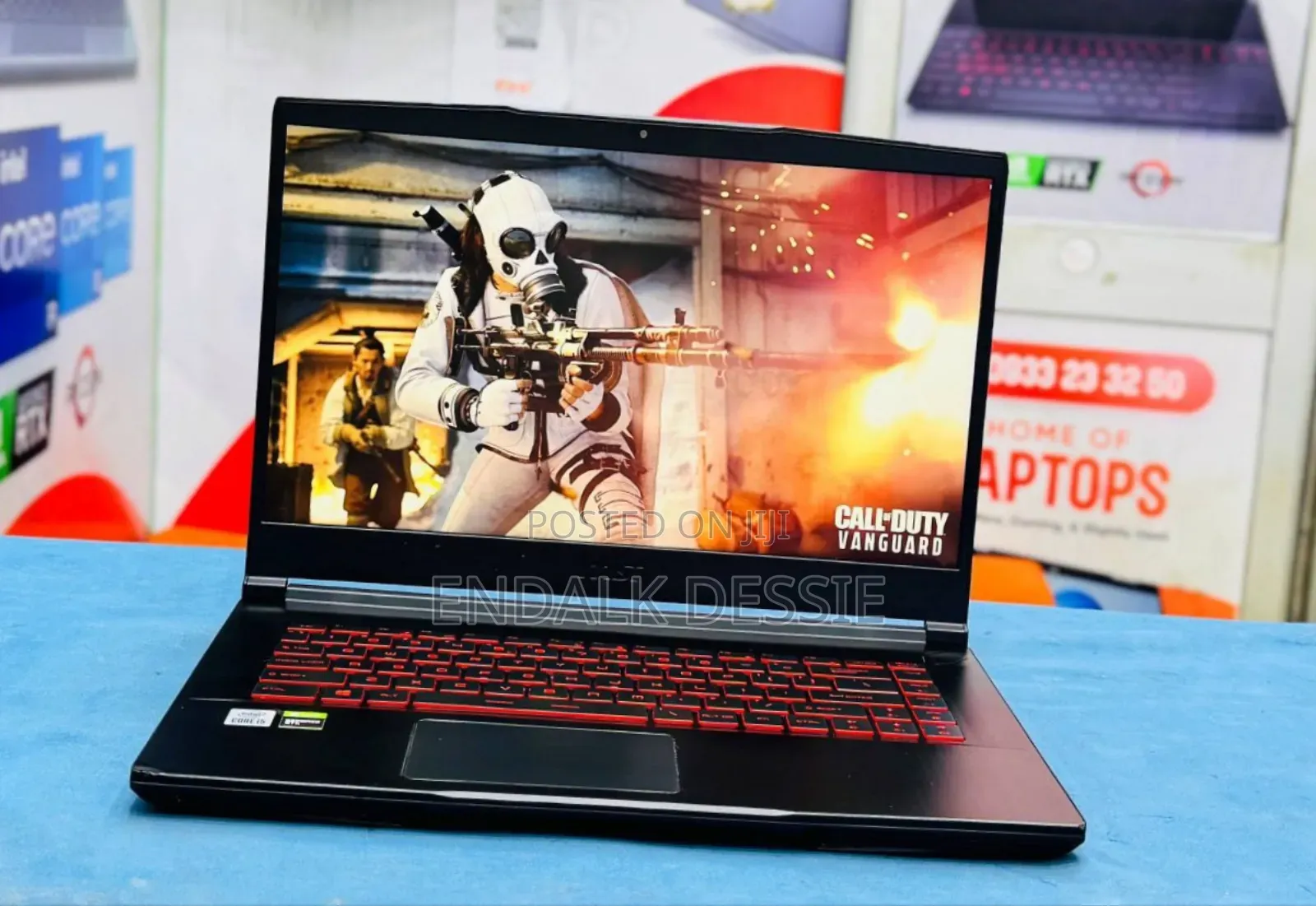 New Laptop MSI GF63 16GB Intel Core I5 SSD 256GB