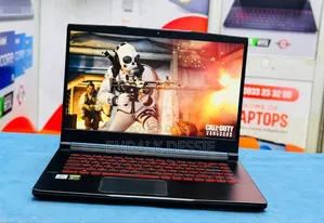 New Laptop MSI GF63 16GB Intel Core I5 SSD 256GB