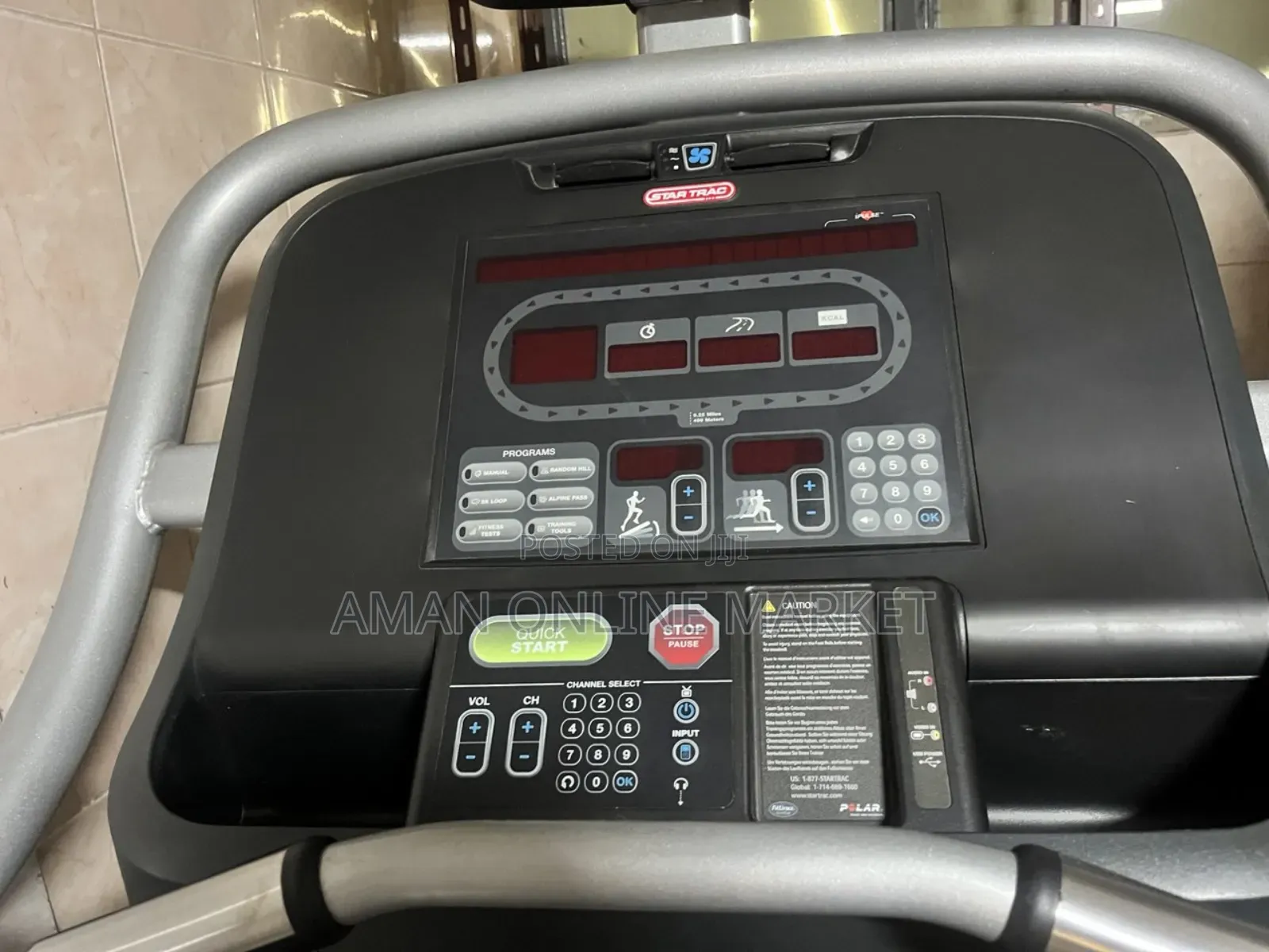 Star Trac E-Tr Treadmill With Tv