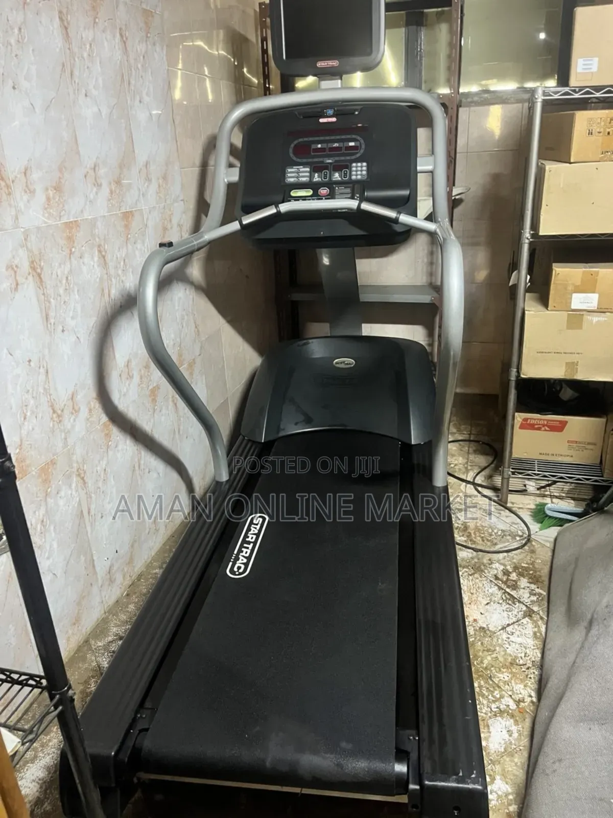 Star Trac E-Tr Treadmill With Tv