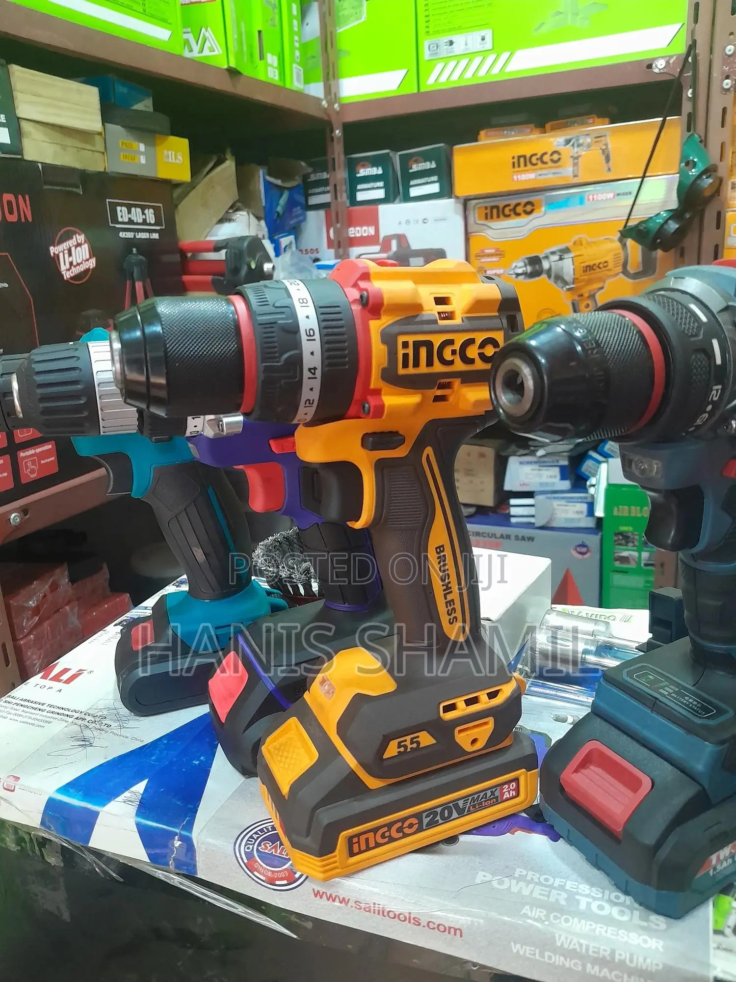 Ingco Chargeable Drill 55 N.M