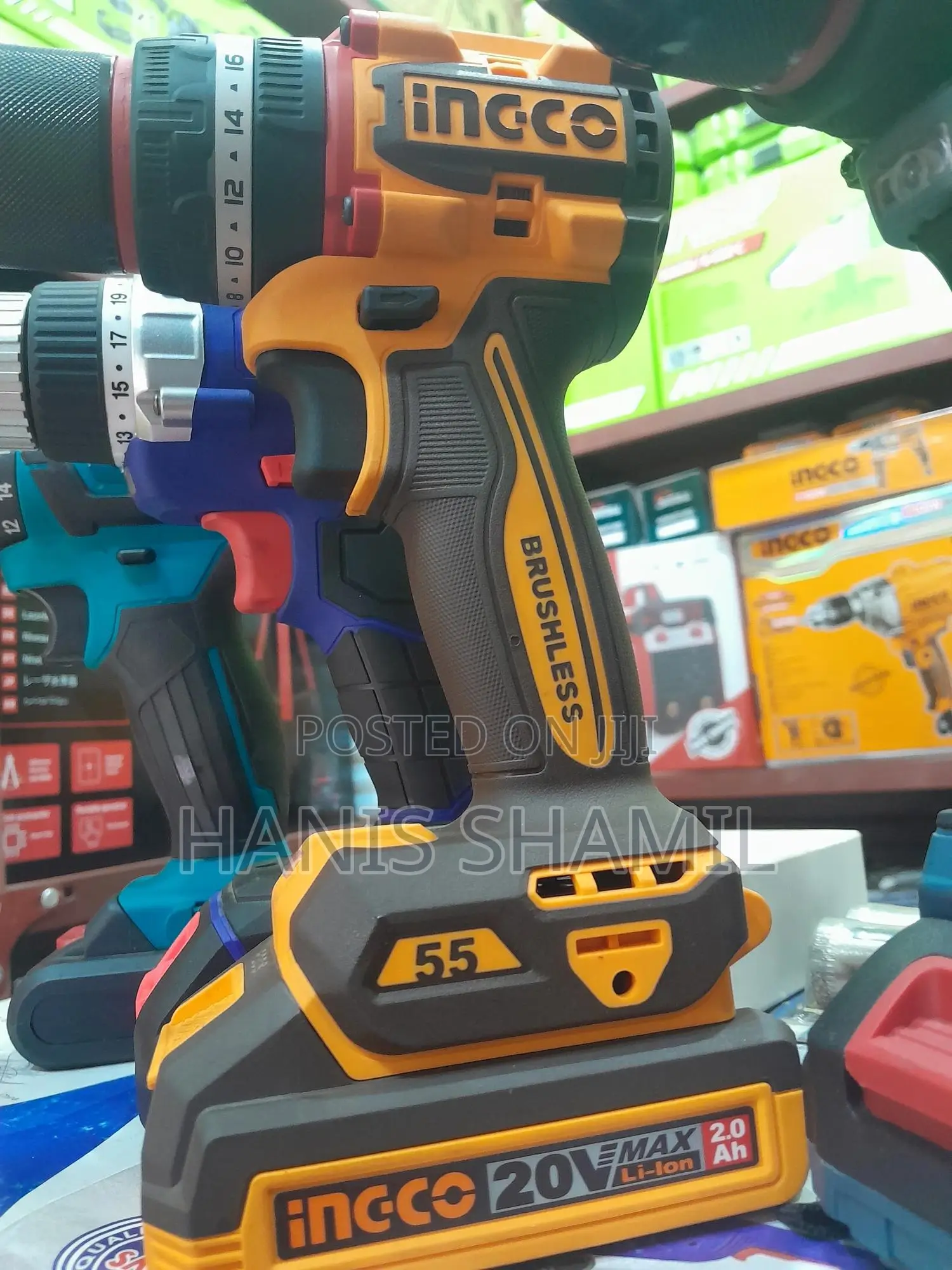 Ingco Chargeable Drill 55 N.M