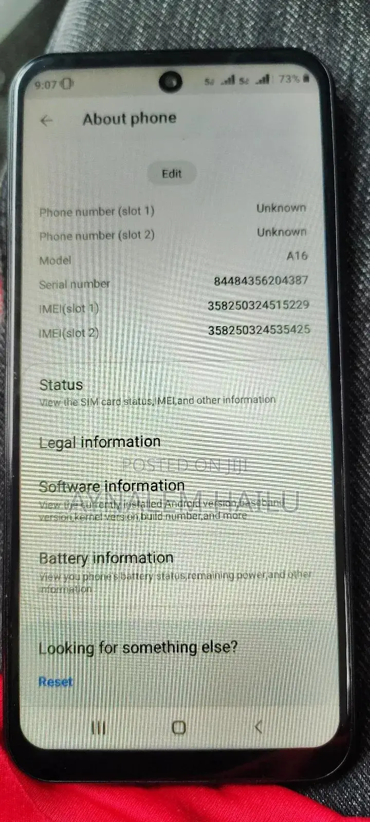 New Samsung Galaxy A16 5G 128 GB Blue