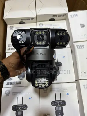 Smart Net Camera With Triple Lenses