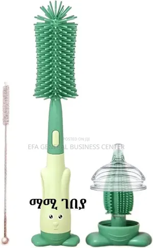 3in1 Silicone Bottle Cleaning Brush