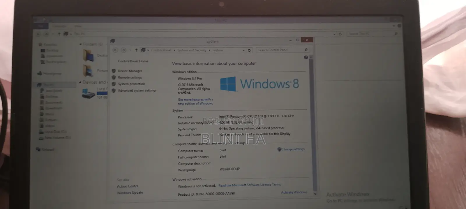 Laptop Acer TravelMate B 4GB Intel Core I3 HDD 500GB