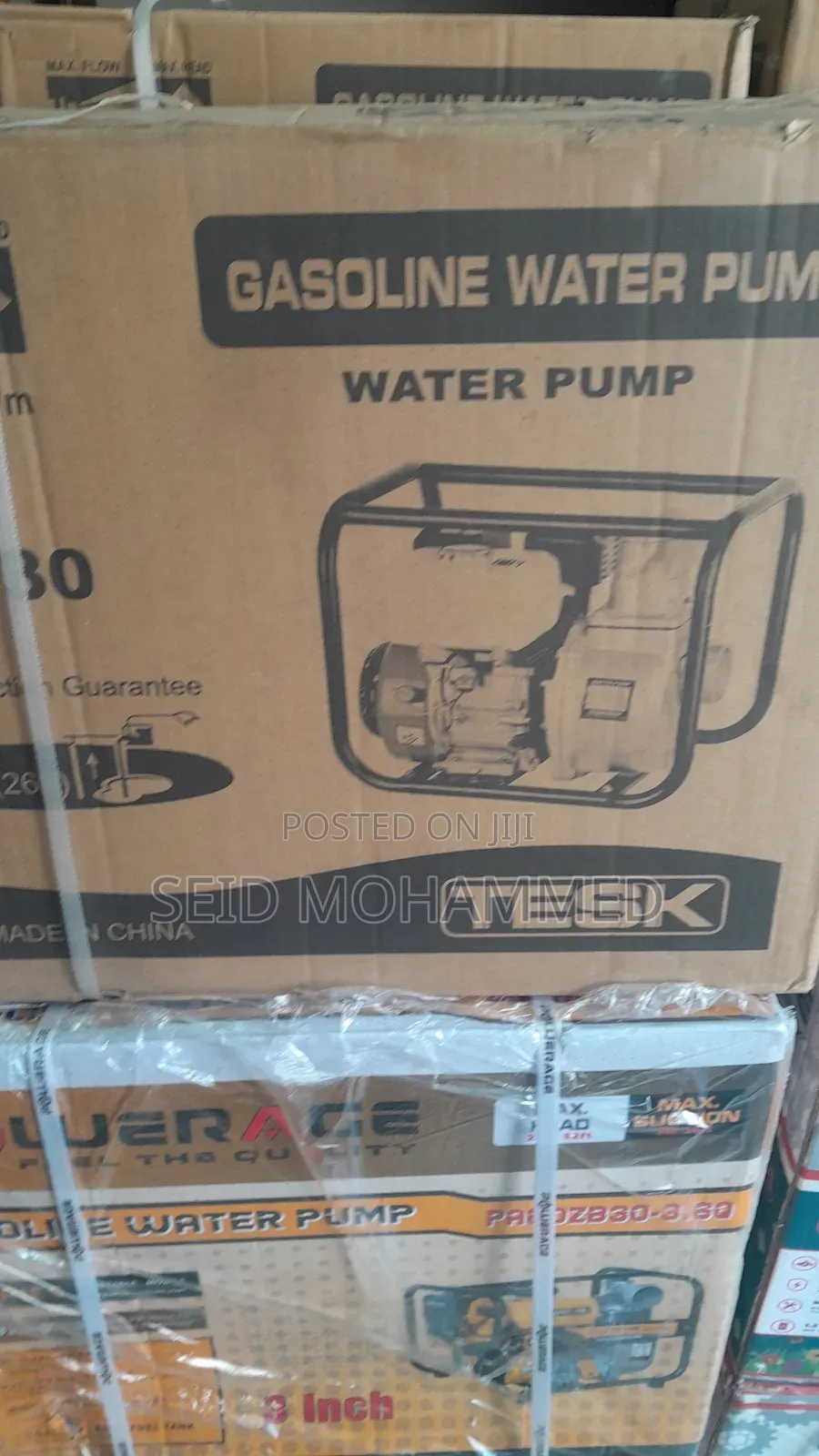 Water Pump 3 Inch Gasoline