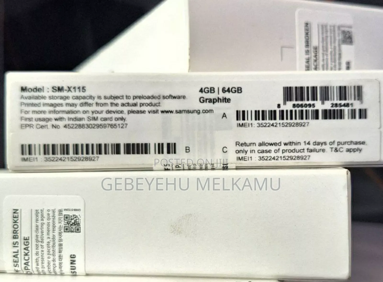 New Samsung Galaxy A9 64 GB