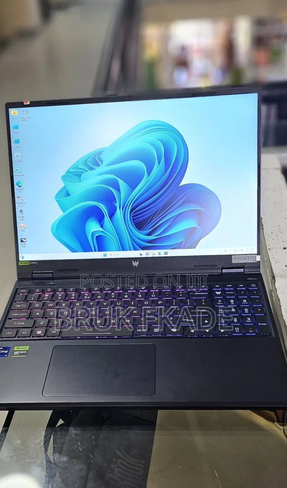 New Laptop Acer Predator Helios Neo 16 16GB Intel Core I9 SSD 1T