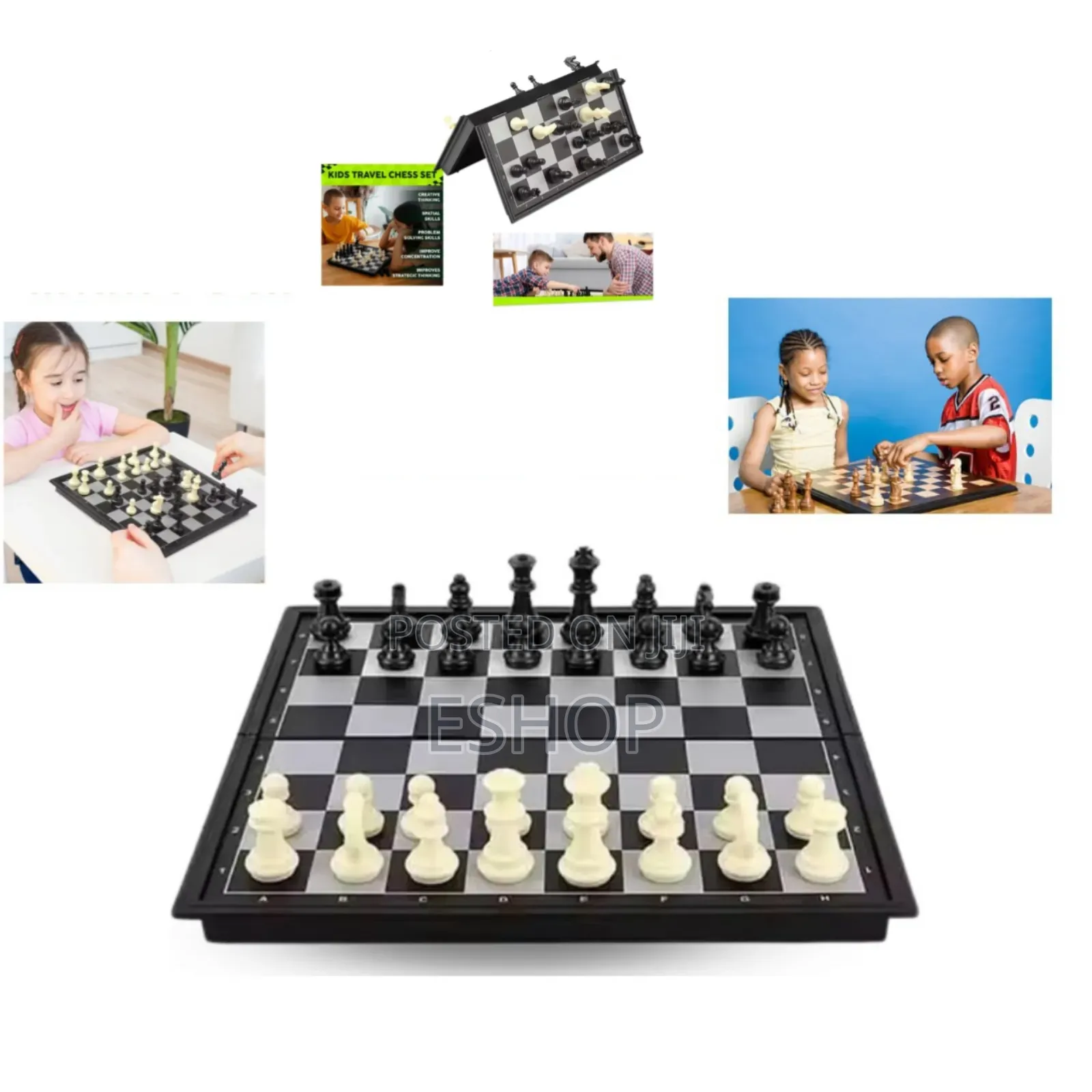 The Compact Classics: 3 Games, 1 Portable Board