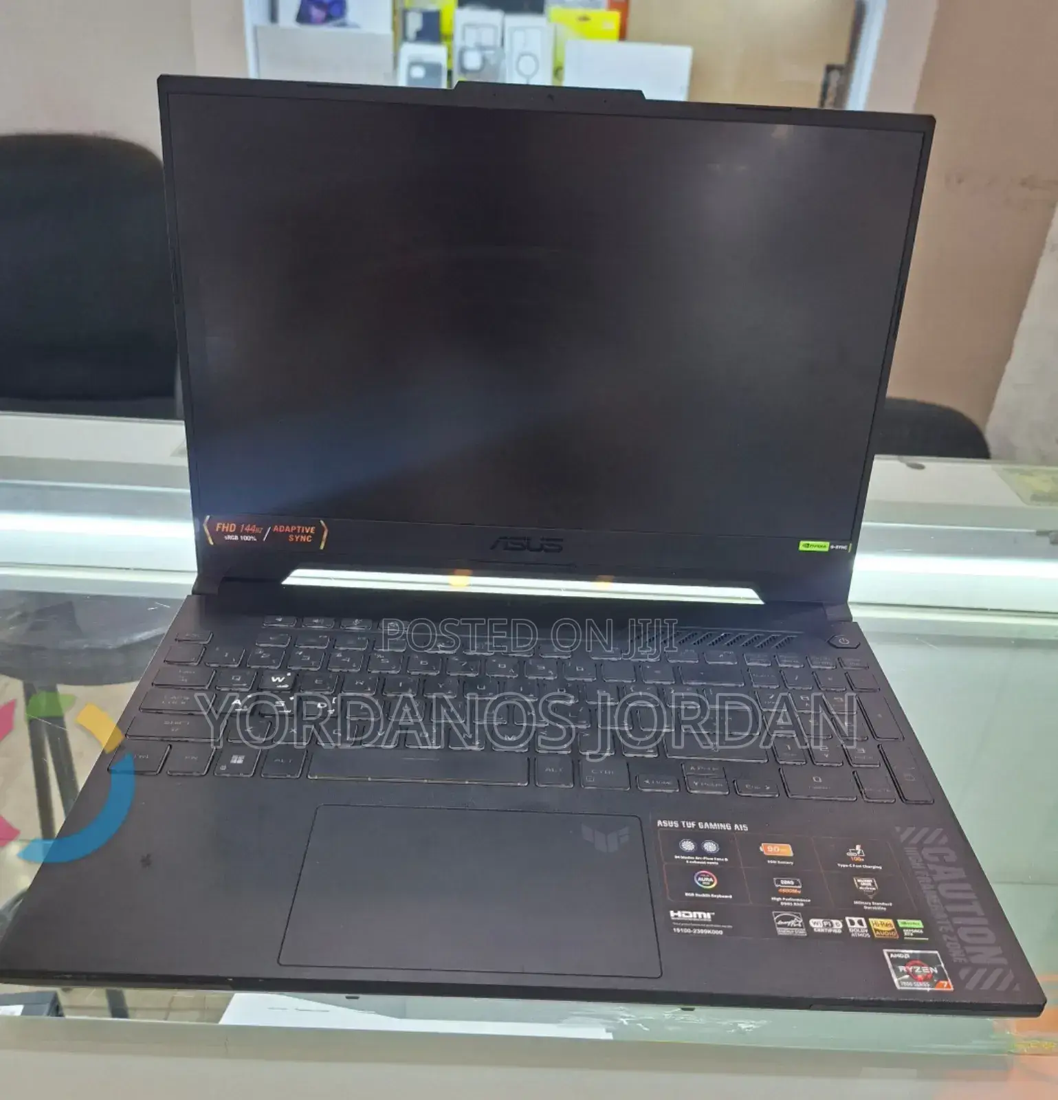 New Laptop Asus TUF Gaming A15 16GB AMD Ryzen 7 SSD 1T