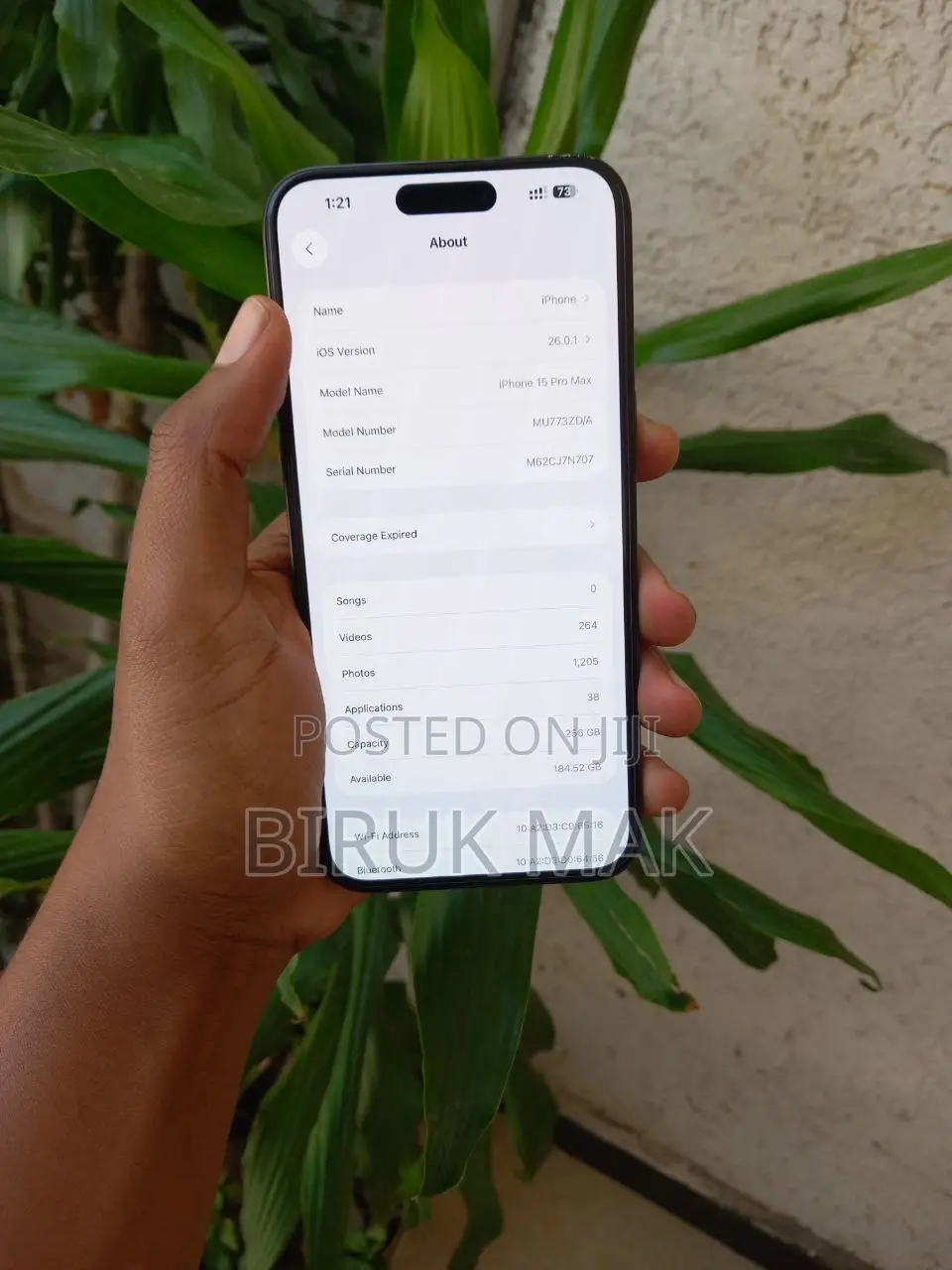 Apple iPhone 15 Pro Max 256 GB Black