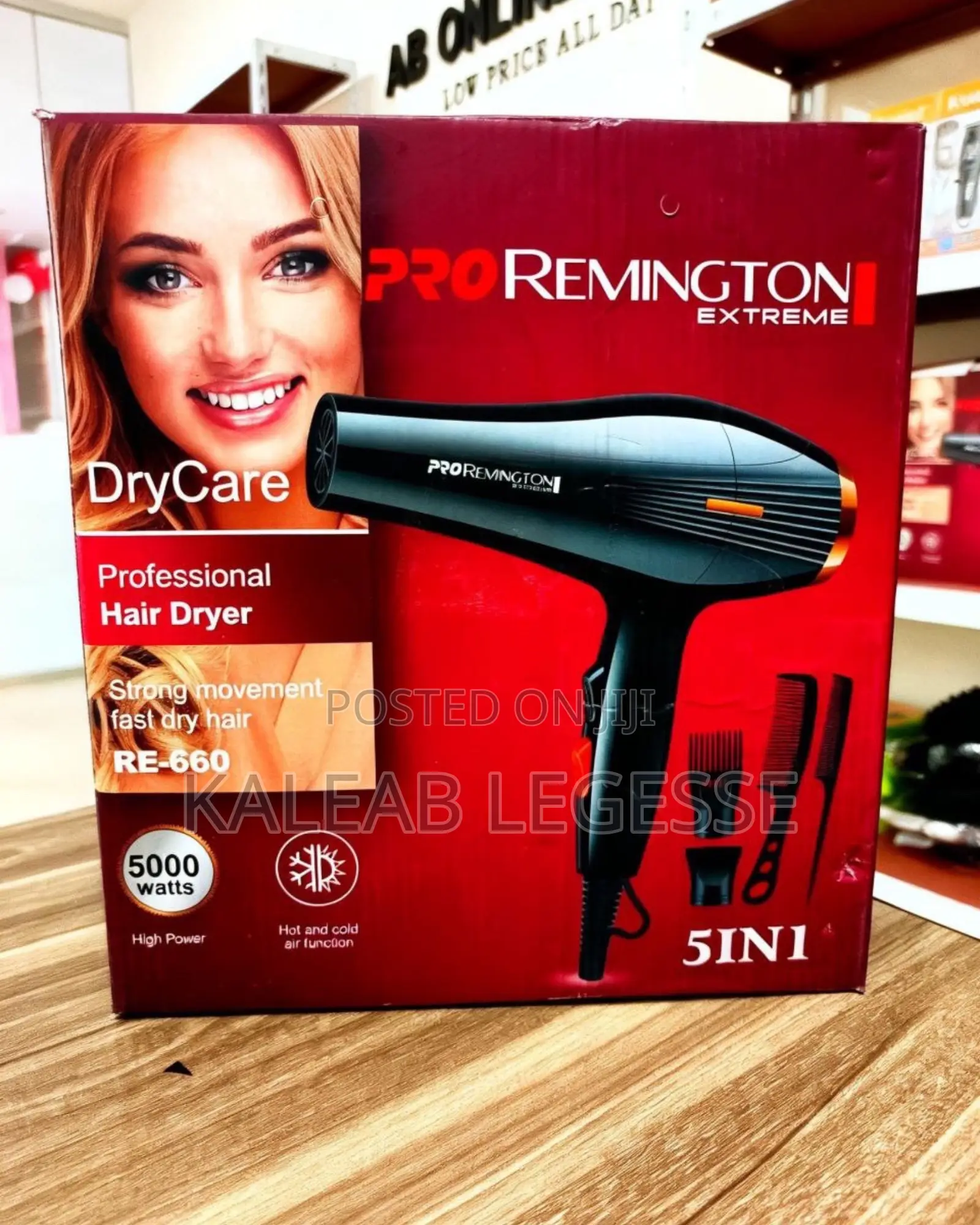 Pro Remington Extreme Professional Hairdryer (Model Re-660)
