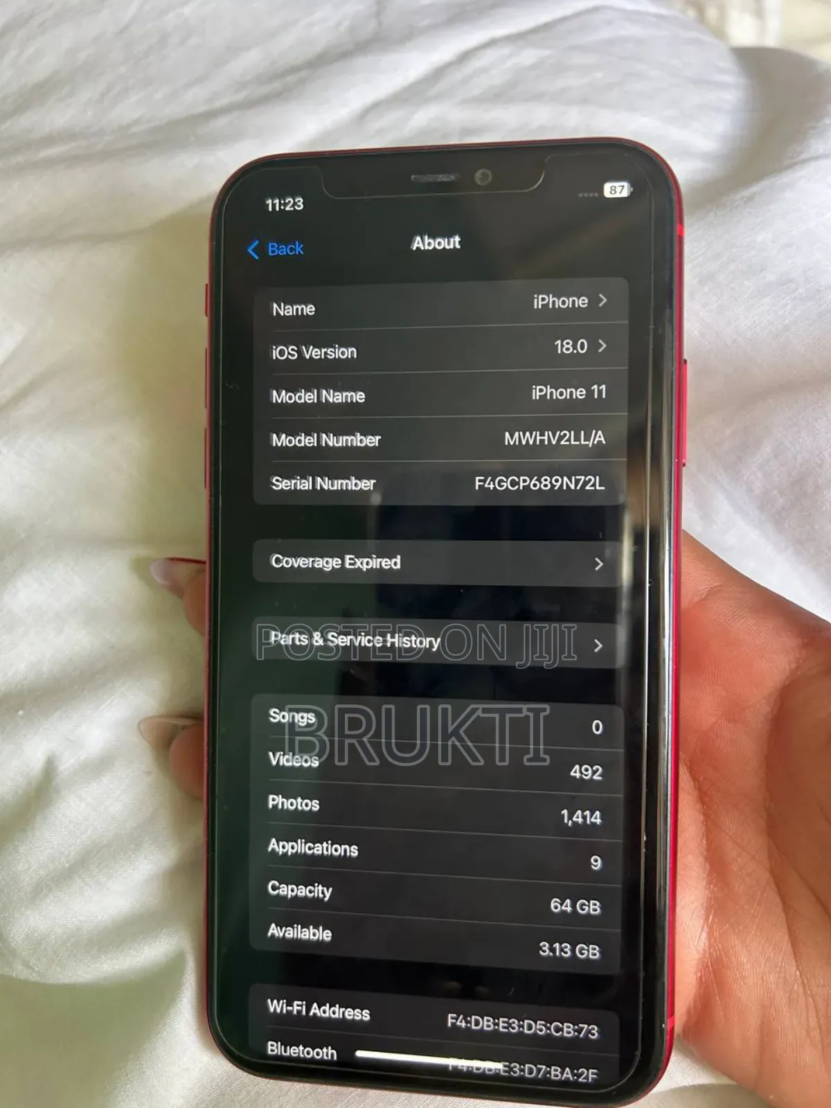 Apple iPhone 11 64 GB Red