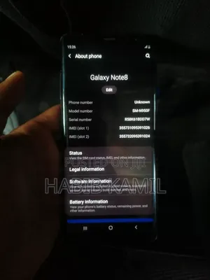 Samsung Galaxy Note 8 64 GB Black