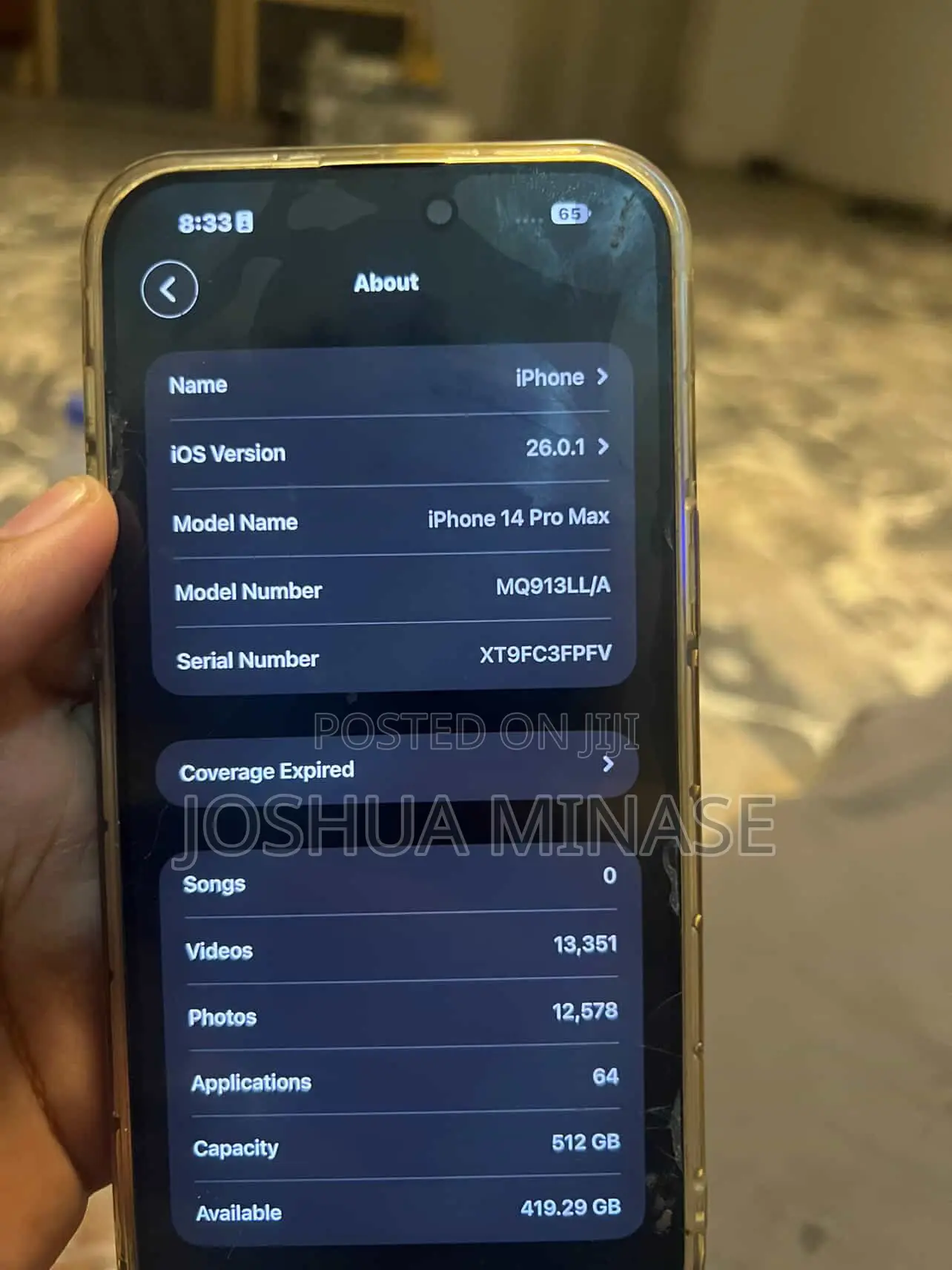 Apple iPhone 14 Pro Max 512 GB Purple