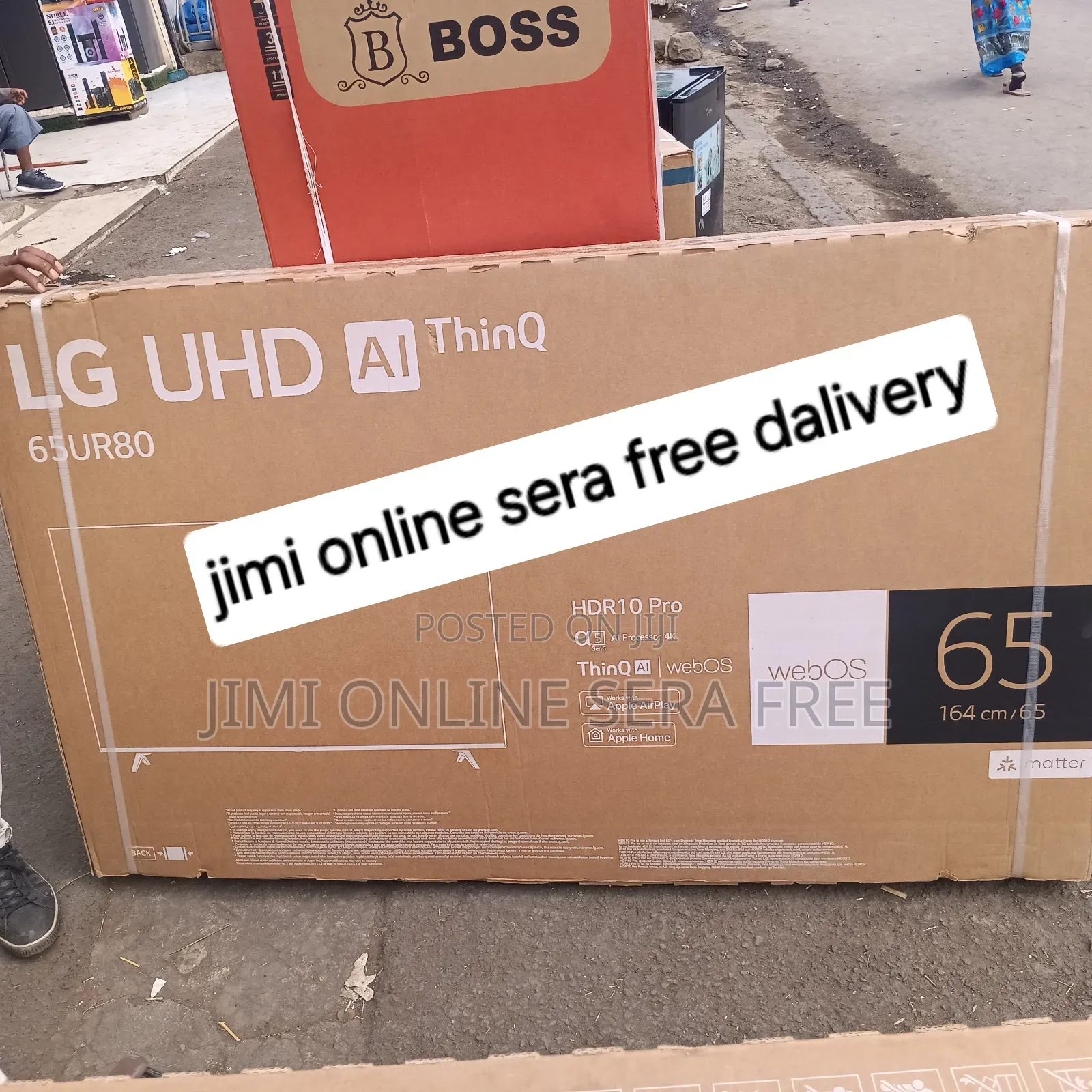 Lg Uhd Thinq 65ur80 Model Lg Smart Qled Tv Andrad Framless 2025 Model