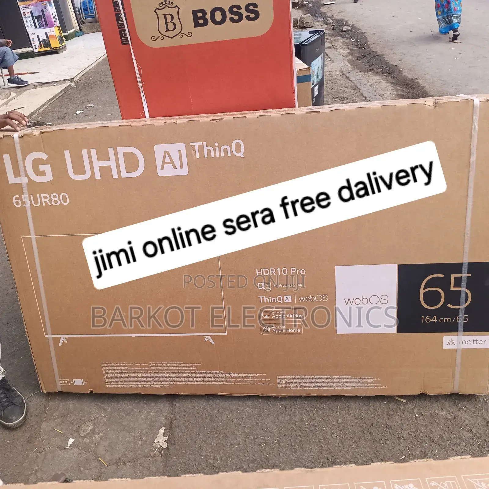 Lg Uhd Thinq 65ur80 Model Lg Smart Qled Tv Andrad Framless 2025 Model