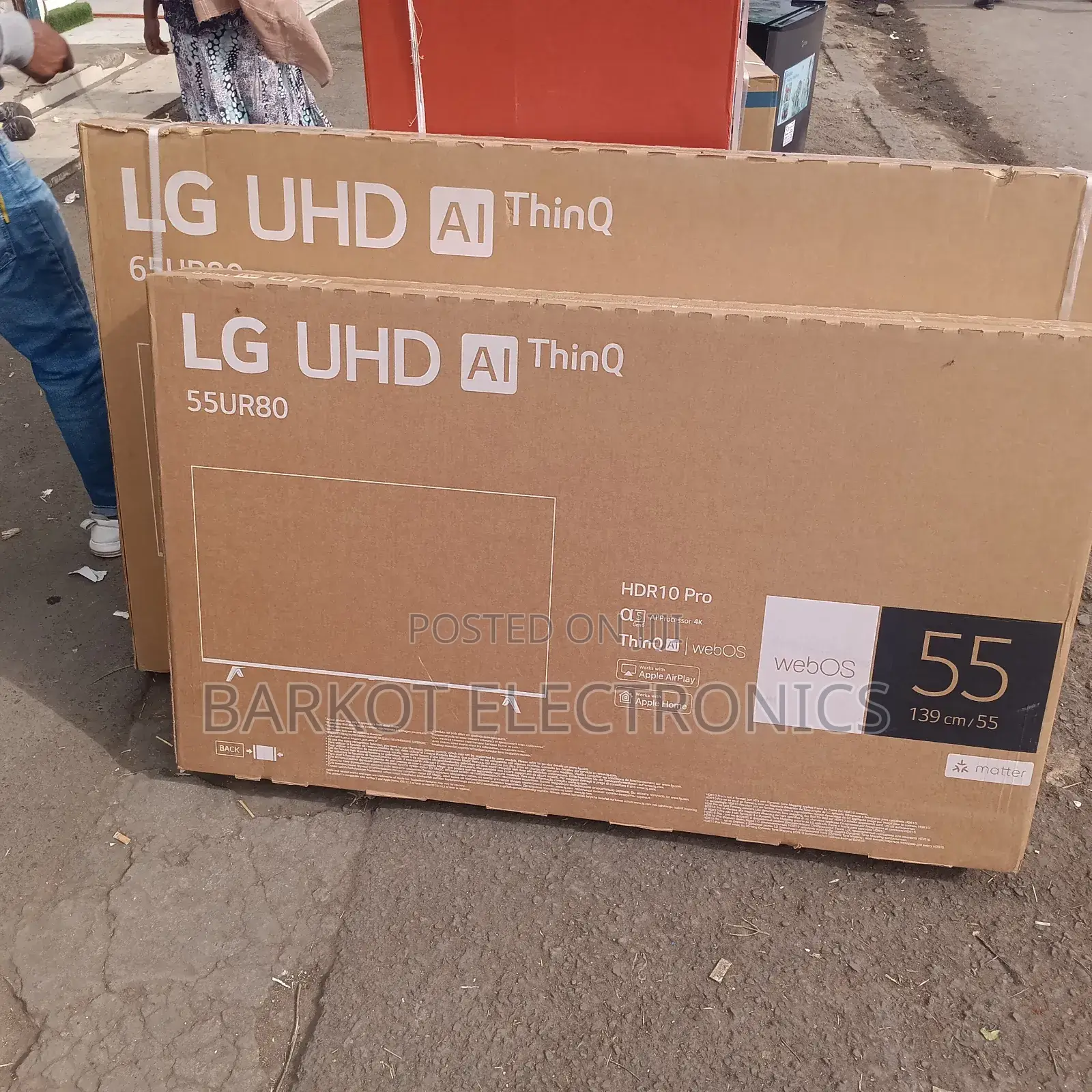 Lg Uhd Thinq 65ur80 Model Lg Smart Qled Tv Andrad Framless 2025 Model