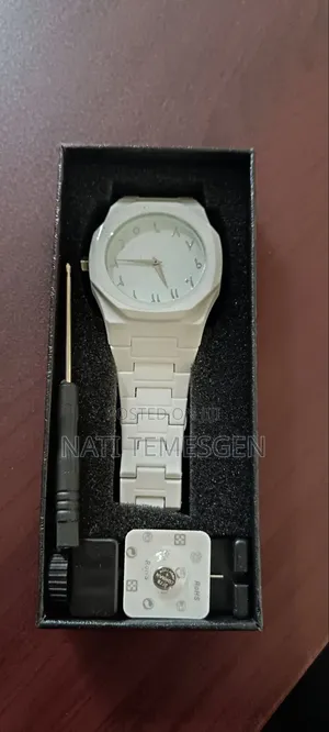 Audemars Piguet Arabic Numeral Dial Watches in White and Dark Ceramic