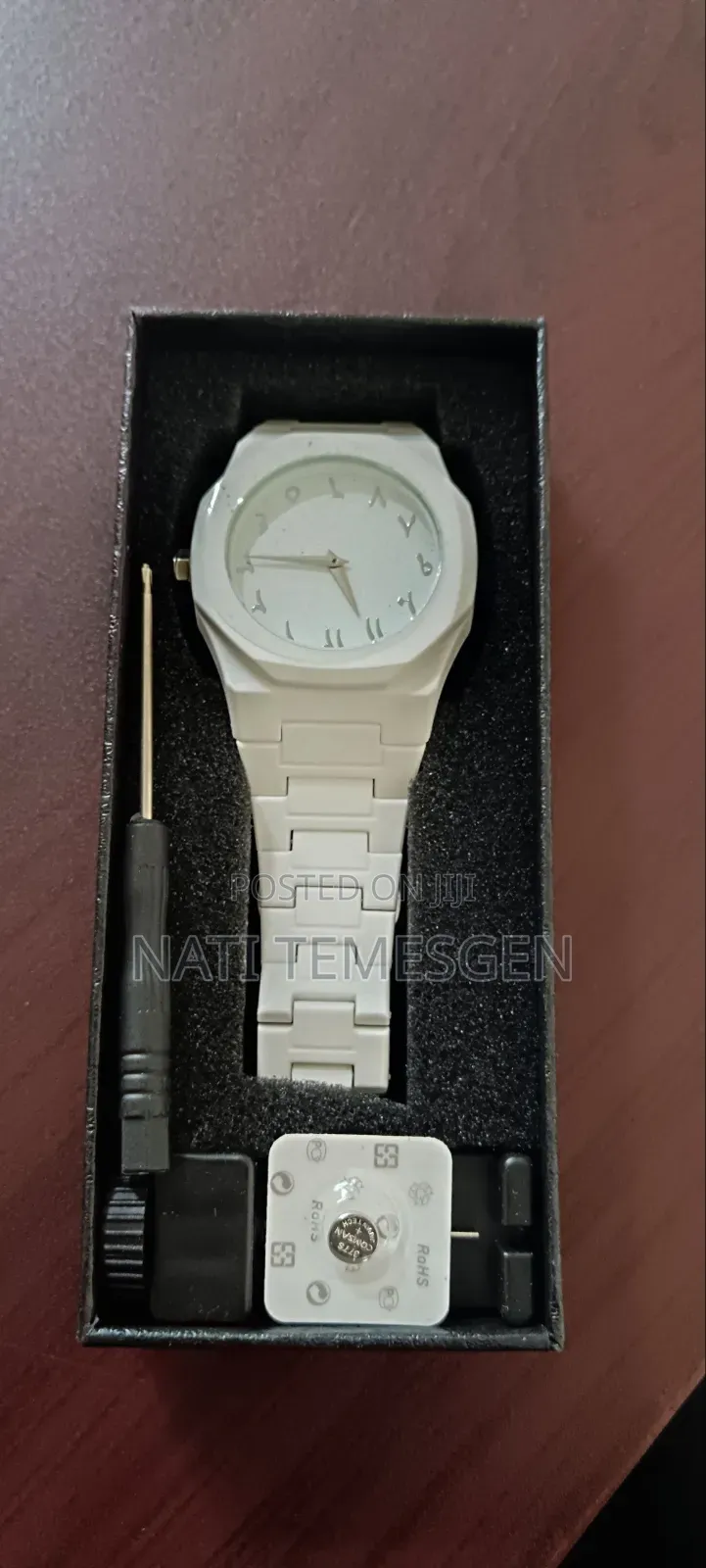 Audemars Piguet Arabic Numeral Dial Watches in White and Dark Ceramic