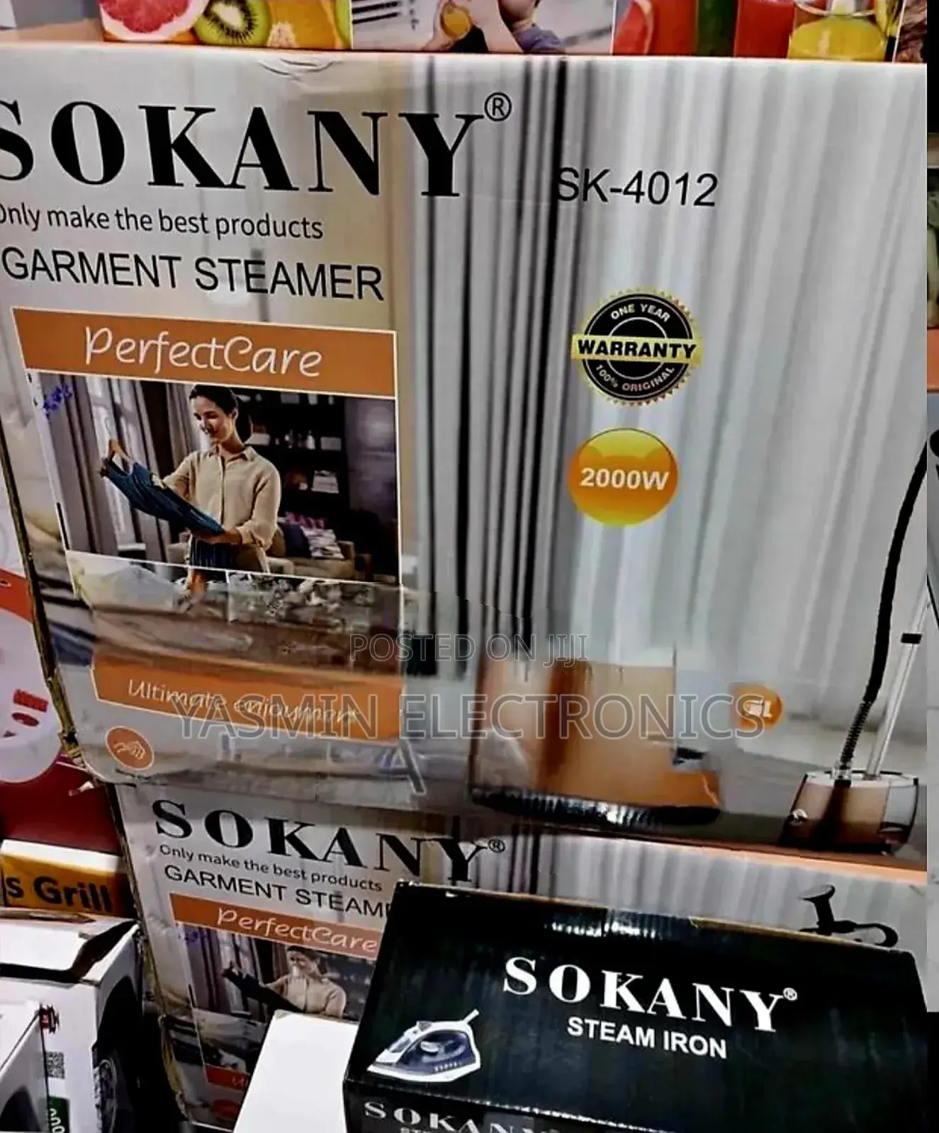 Sokany Garment Steamers 2000w Delivery