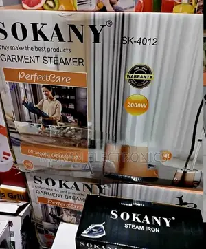 Sokany Garment Steamers 2000w Delivery