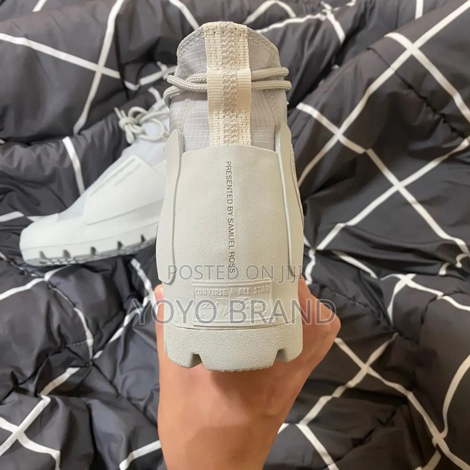 All Star Converse *A Cold-Wall Chuck Taylor Gray Fashion Sneaker