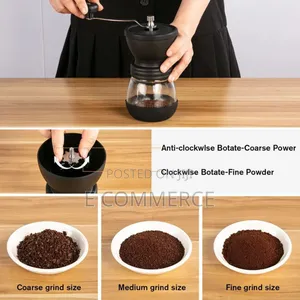 በእጅ የሚሰራ የቡና መፍጫ (Manual Coffee Grinder)