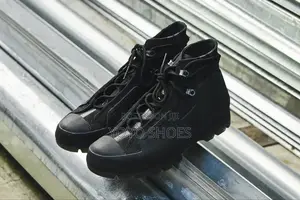 All Star Converse a-Cold -Wall * Taylor Triple Black Fashion Boots